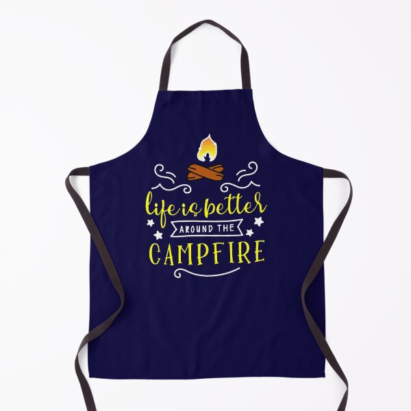 Artikelvorschau, DAS LEBEN IST UM DAS CAMPFIRE BESSER entworfen und verkauft von ModernTeeDesign.