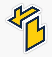 Isometrisches Michigan (Universität von Michigan) Sticker