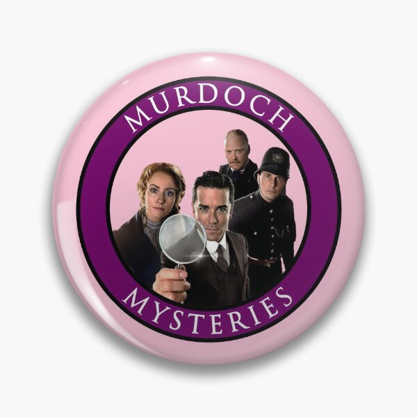 Item preview, Murdoch Mysteries Design in pink and purple designed and sold by art-deco-lady.