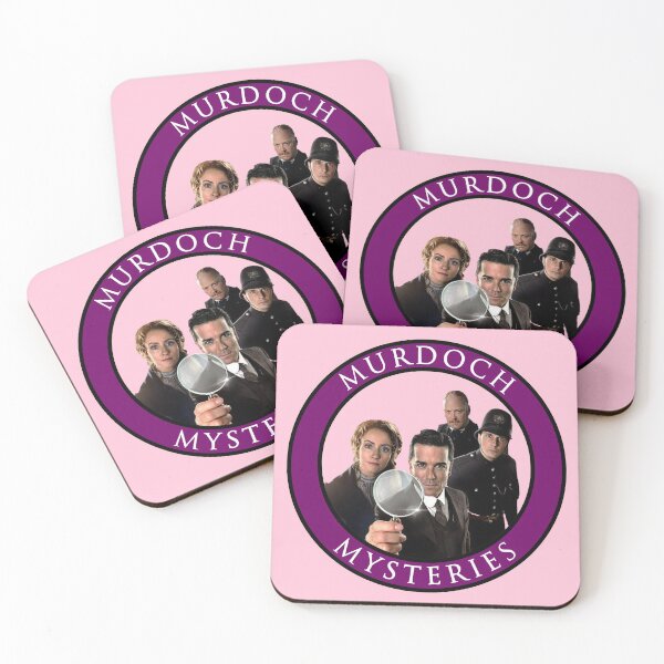 Item preview, Murdoch Mysteries Design in pink and purple designed and sold by art-deco-lady.