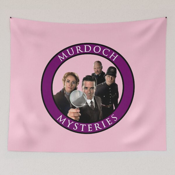 Item preview, Murdoch Mysteries Design in pink and purple designed and sold by art-deco-lady.