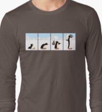 The penguin evolution Long Sleeve T-Shirt
