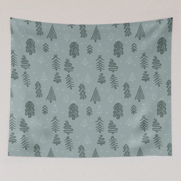 Item preview, Holiday Green Forest  designed and sold by ArtsyEmma2.