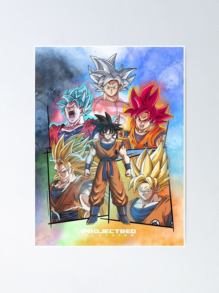 Dragon Ball Black Goku Original God Poster for Sale by MisukoMarvin