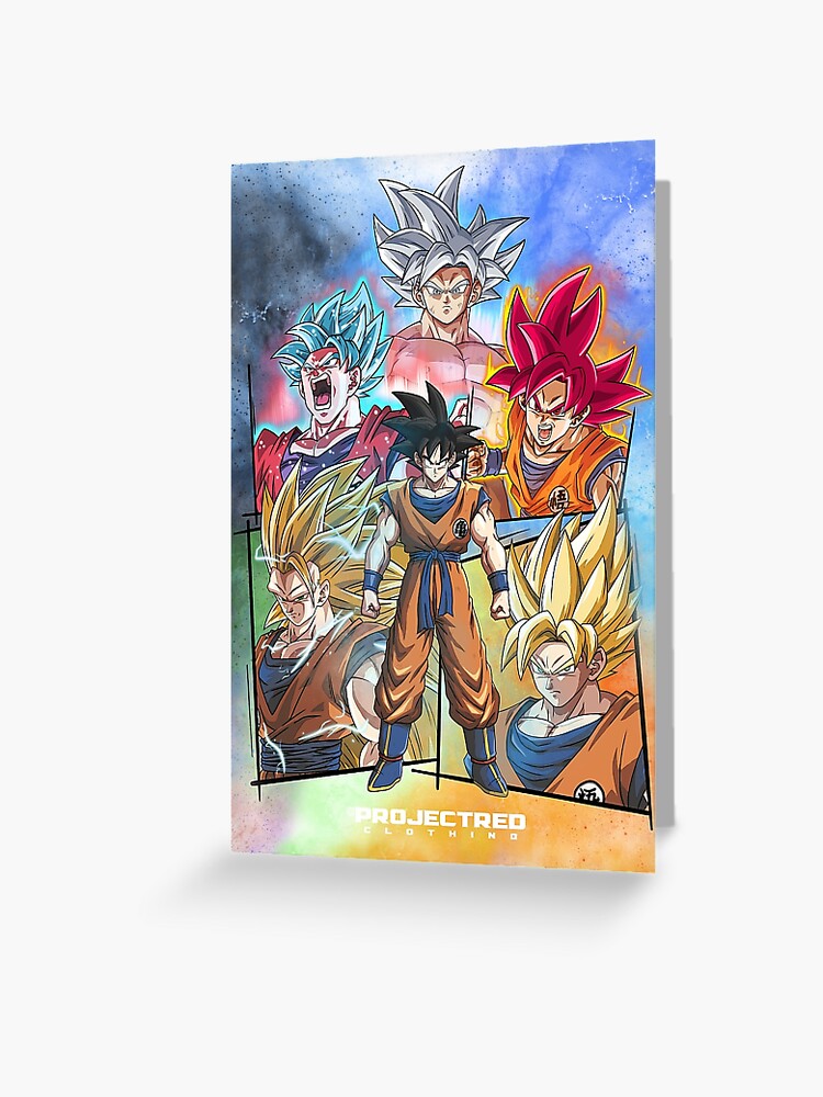 Son Goku SSJ2 | Greeting Card