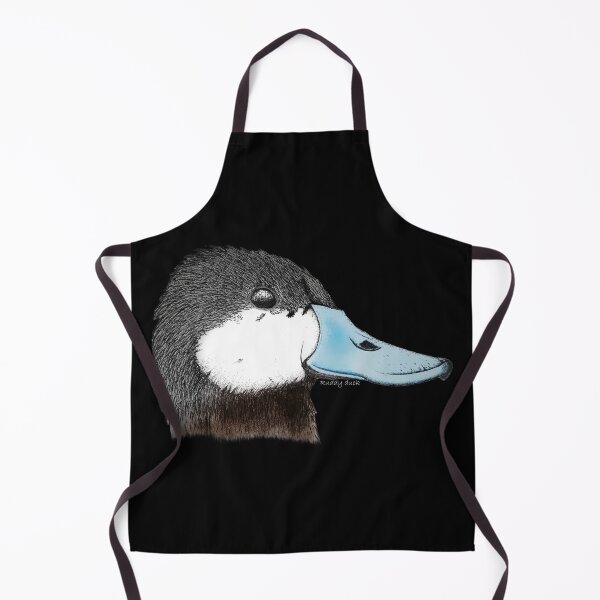Item preview, Ruddy duck (Oxyura jamaicensis) - black designed and sold by Michaela Berdougo.