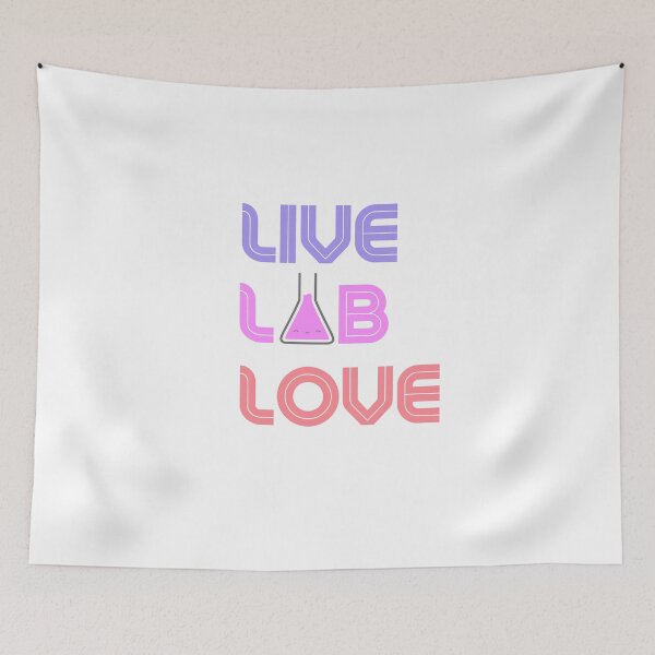Item preview, Live LAB Love designed and sold by fun-science-tee.