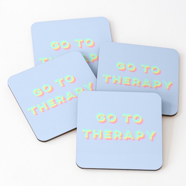 Item preview, Go To Therapy - Colorful wordart  designed and sold by Fynno.