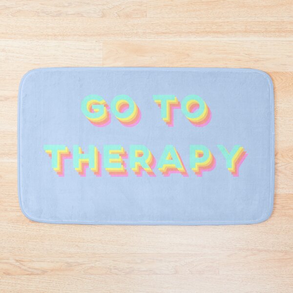 Item preview, Go To Therapy - Colorful wordart  designed and sold by Fynno.