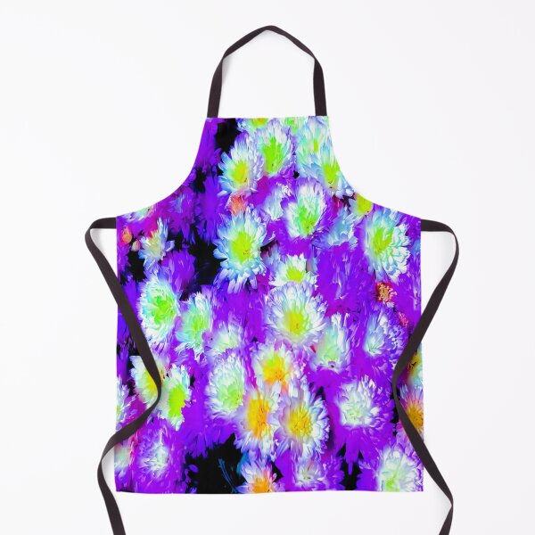 Item preview, Bright Purple Green Inverted Flowers designed and sold by wildjellybeans.
