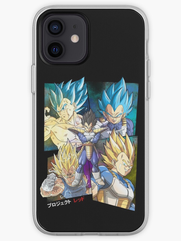 Prince Vegeta Collage Iphone Case Cover By Projectred Redbubble