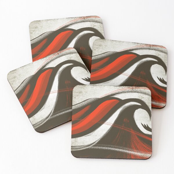 Item preview, Crimson Wave designed and sold by DalesDrawing.