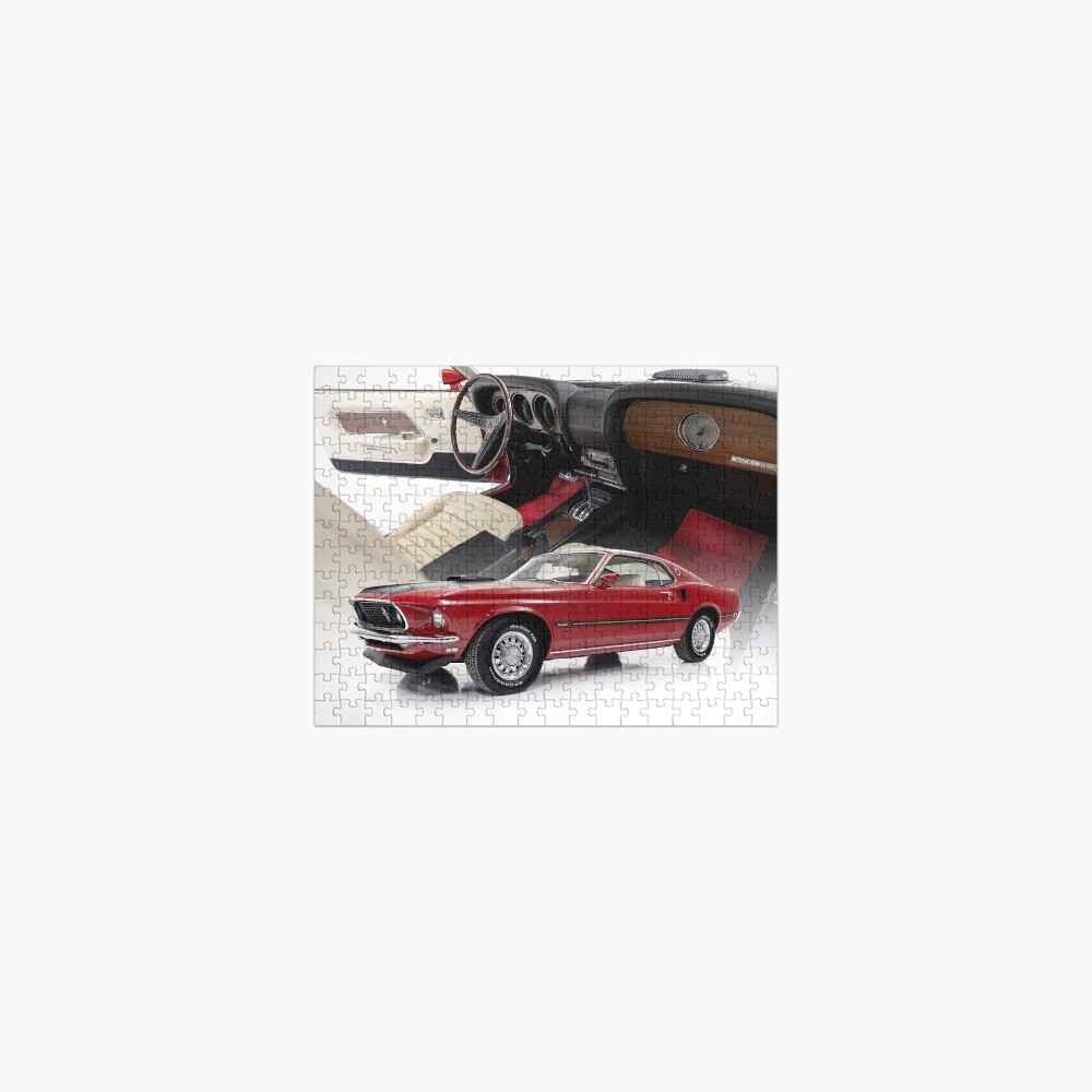 1969 Ford Mustang Mach 1 Jigsaw Puzzle
