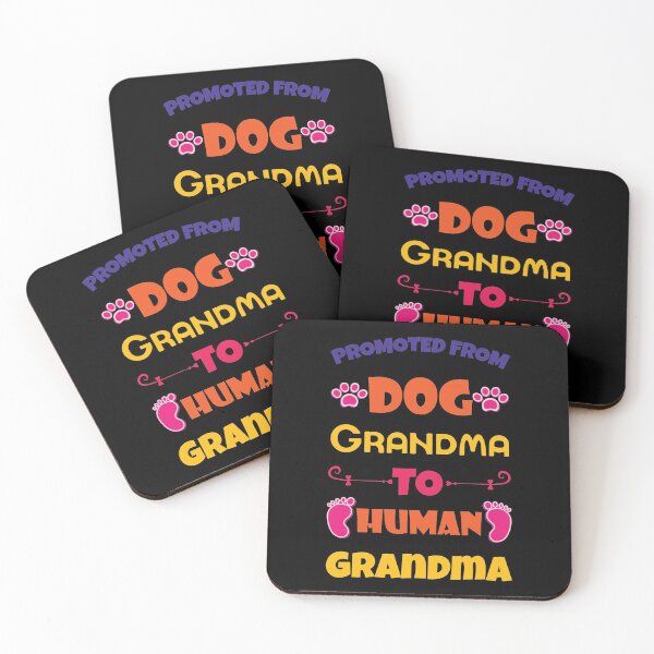 Item preview, Promoted From Dog Grandma To Human Grandma designed and sold by Beefytee.