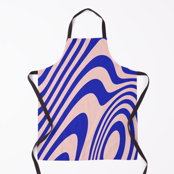 Item preview, Blue And Pink Zebra Grooves Abstract Pattern Art designed and sold by patternsoup.