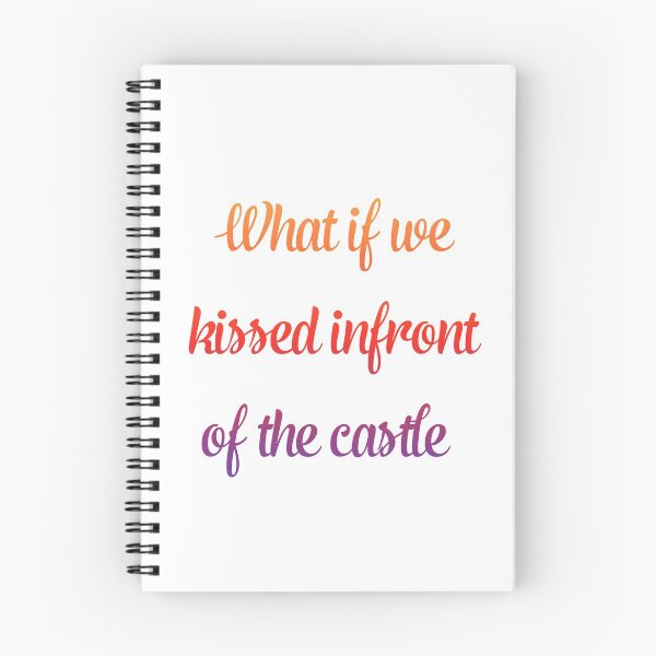 Item preview, What if we kissed infront of the castle designed and sold by broadwaygirl142.