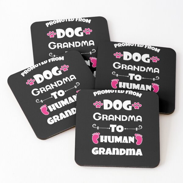 Item preview, Promoted From Dog Grandma To Human Grandma designed and sold by Beefytee.