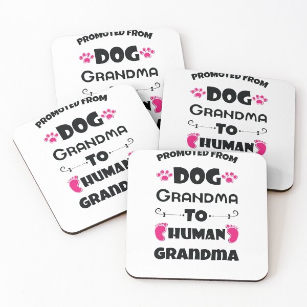 Item preview, Copy of Promoted From Dog Grandma To Human Grandma designed and sold by Beefytee.