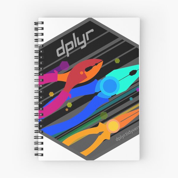 Item preview, dplyr 2020 Hexagonal Sticker designed and sold by MakeItSing.