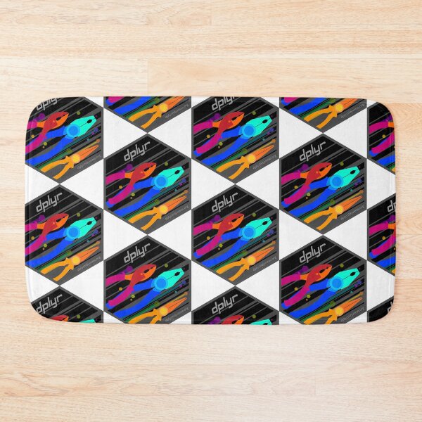 Item preview, dplyr 2020 Hexagonal Sticker designed and sold by MakeItSing.