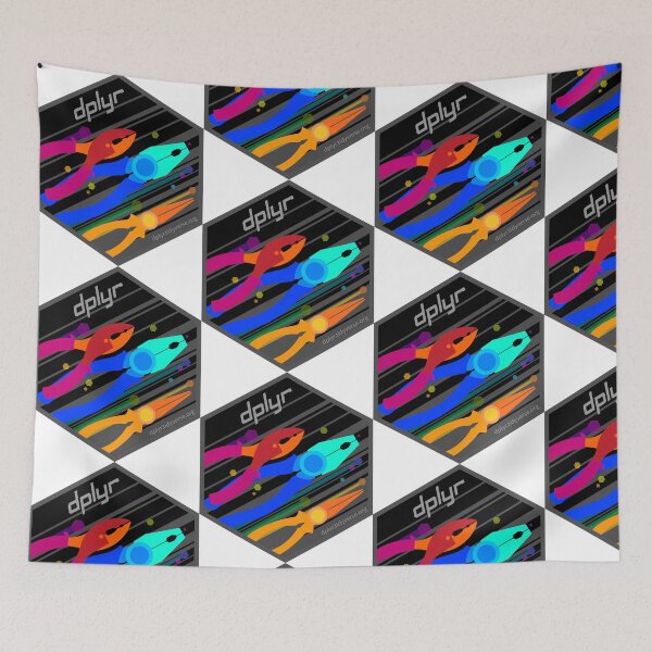 Item preview, dplyr 2020 Hexagonal Sticker designed and sold by MakeItSing.