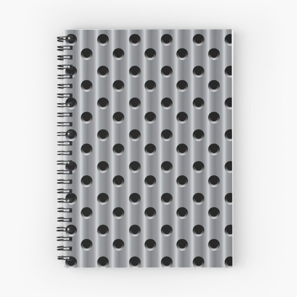Item preview, perforated metal holes effect all over print designed and sold by trickydee.
