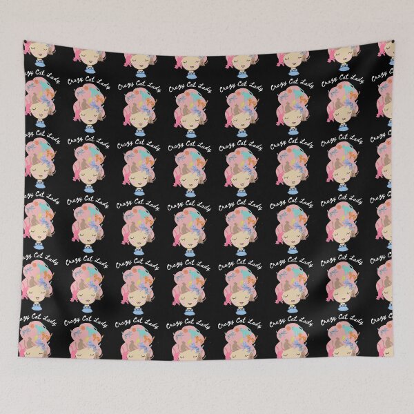 Item preview, Crazy Cat Lady designed and sold by TheCuppyShop.