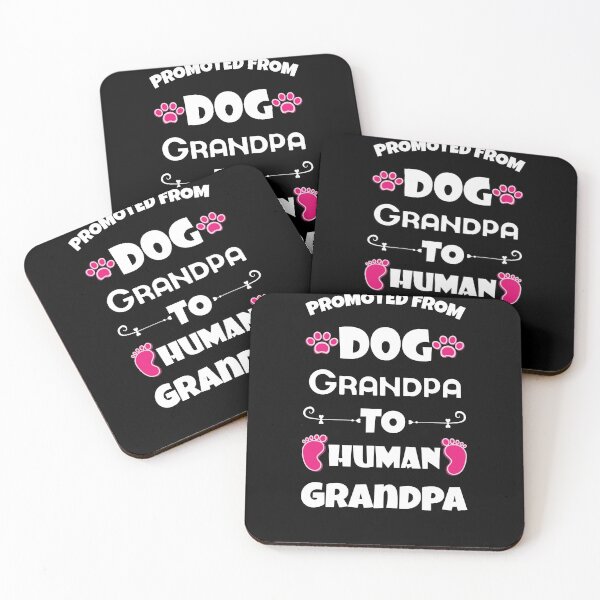 Item preview, Promoted From Dog Grandpa To Human Grandpa designed and sold by Beefytee.