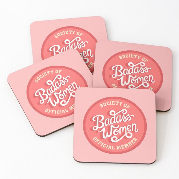 Item preview, Society of Badass Women Feminist Quote designed and sold by Kit Cronk.
