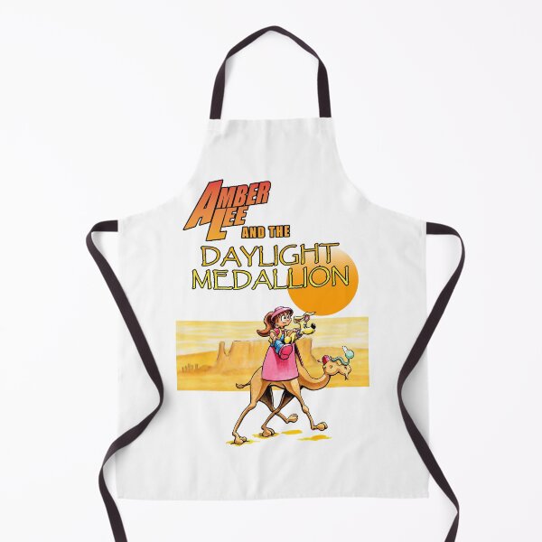 Item preview, Amber Lee and the Daylight Medallion desert background designed and sold by mcjan72.