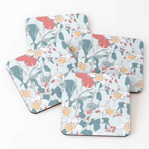 Item preview, Bouquet of daffodils and tulips designed and sold by Olga Shashok.