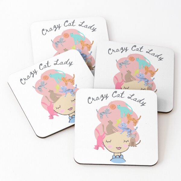 Item preview, Crazy Cat Lady designed and sold by TheCuppyShop.