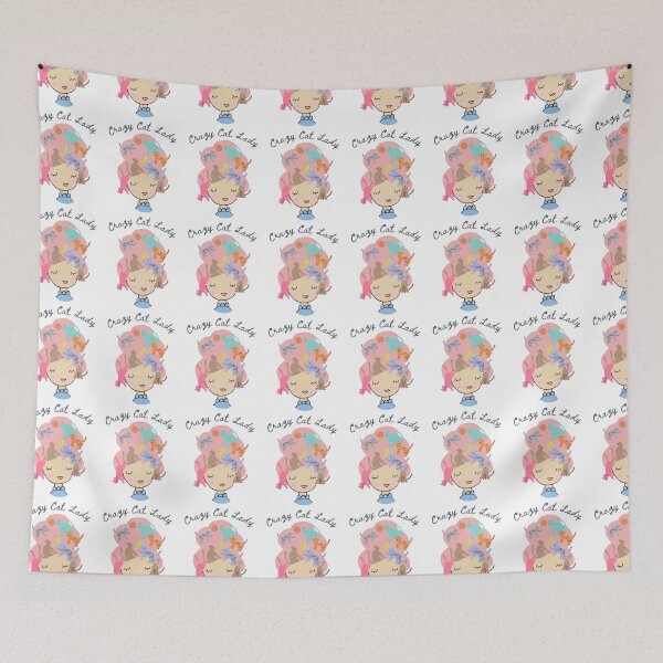 Item preview, Crazy Cat Lady designed and sold by TheCuppyShop.