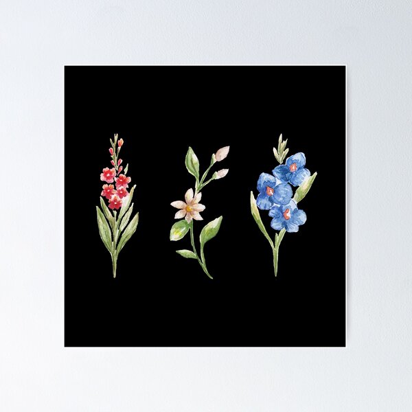 Item preview, Flowers stickers  designed and sold by my-wanderlustjo.