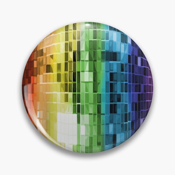 Item preview, Rainbow Disco Ball Pattern designed and sold by Deborah Camp.