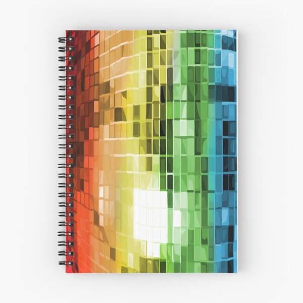 Item preview, Rainbow Disco Ball Pattern designed and sold by Deborah Camp.