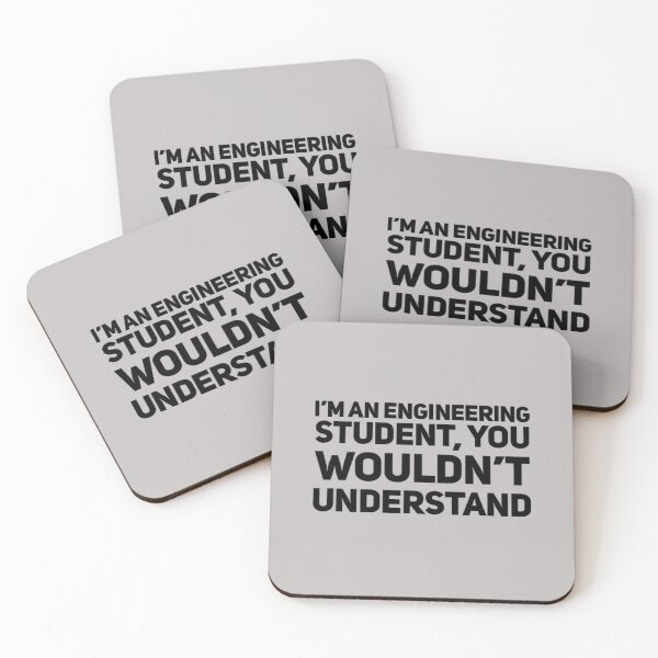 Item preview, I'm and Engineering Student, You Wouldn't Understand designed and sold by Obitez.