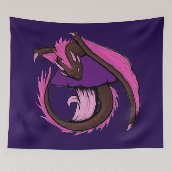 Item preview, Mushroom Wyvern designed and sold by Katy Cranmer.
