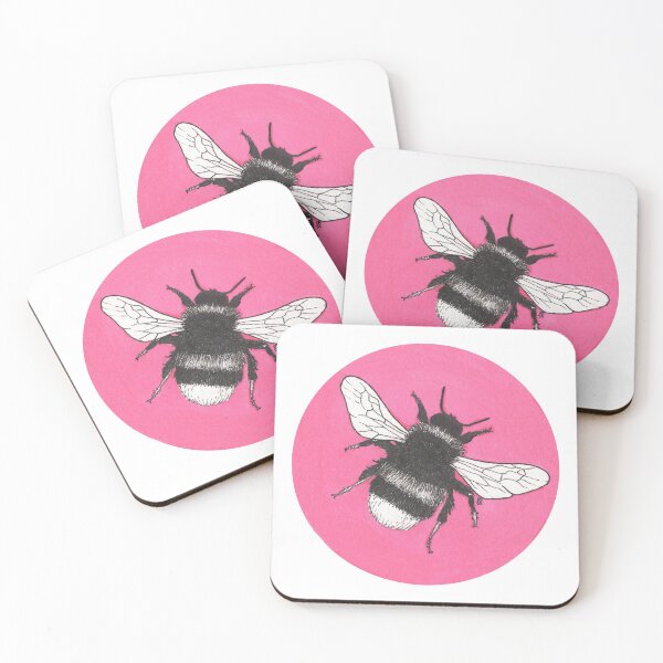 Item preview, Inktober 2020: Bee designed and sold by Pamela Sommer.