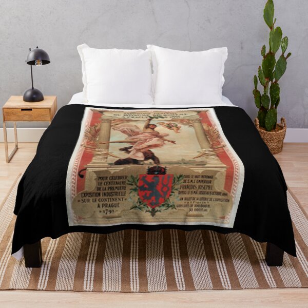 Item preview, retro exposition generale du royaume de boheme a prague en vintage reclame designed and sold by CorasPosters.