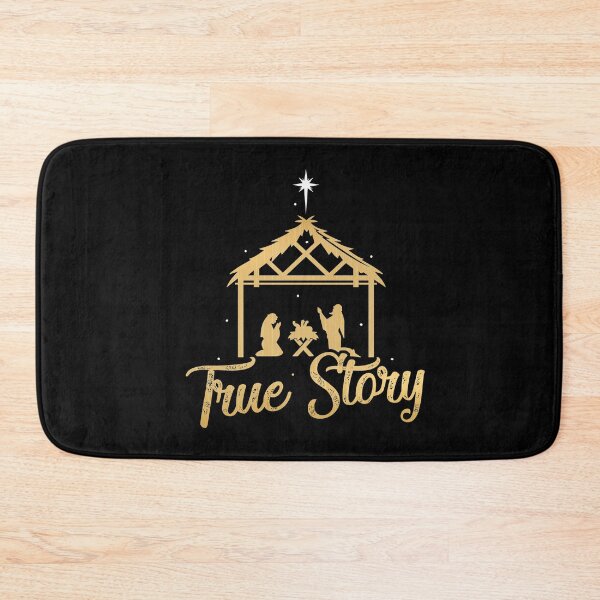 Item preview, True Story Christmas Advent Nativity Scene designed and sold by Dressed For  Duty.