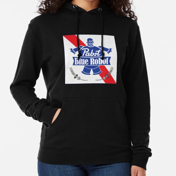 Pabst Blue Robot Lightweight Hoodie