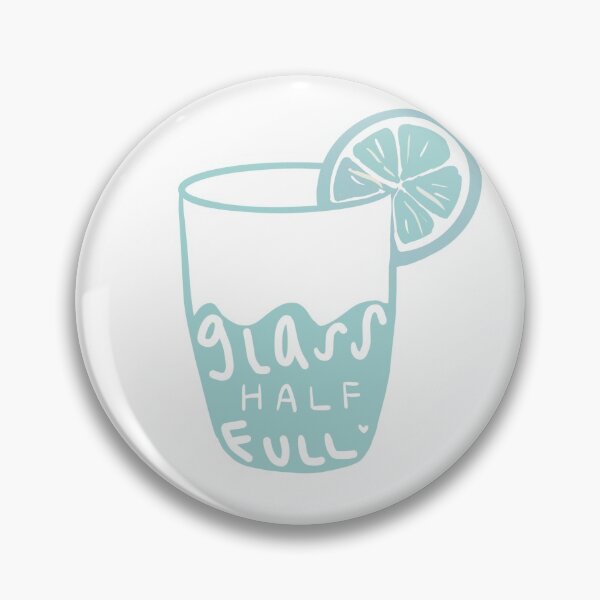 Item preview, Blue Glass Half Full designed and sold by HoneyLeeStudios.