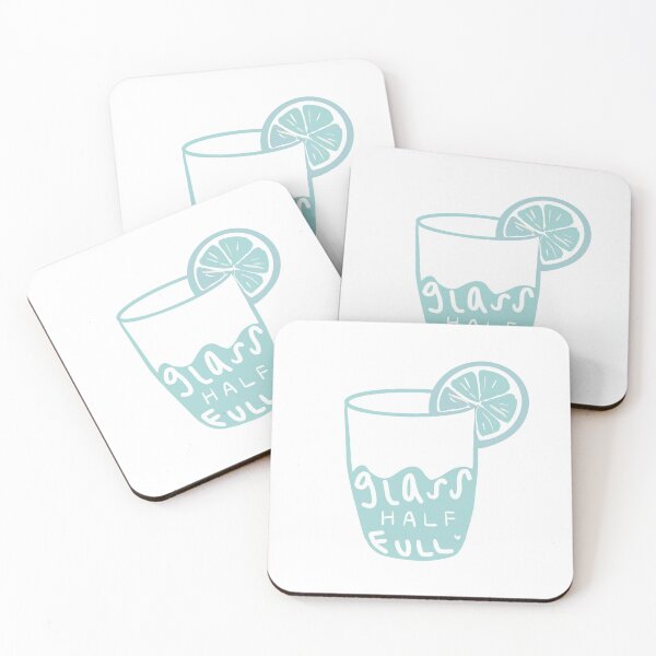 Item preview, Blue Glass Half Full designed and sold by HoneyLeeStudios.
