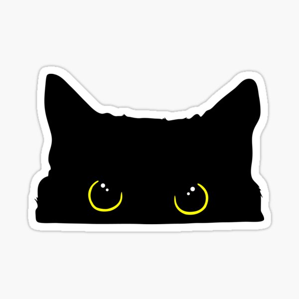 150pcs Cute Black Cat Stickers, Cute Stickers, Black Cat Sticker