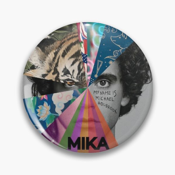 Mika My Name Is Michael Holbrook Pin For Sale By Uchix Redbubble