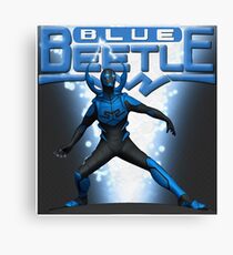 Blue Beetle Canvas Print