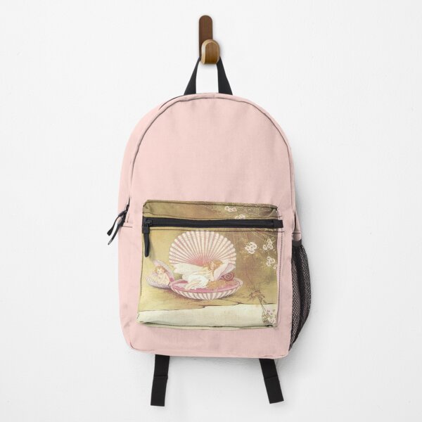 Item preview, Ida Rentoul Outhwaite Vintage Fairy Sleeping In a Pink Seashell illustration  designed and sold by Bellathewilde.