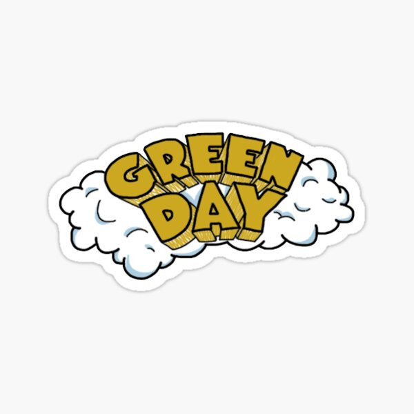 Green Day Dookie Logo Sticker