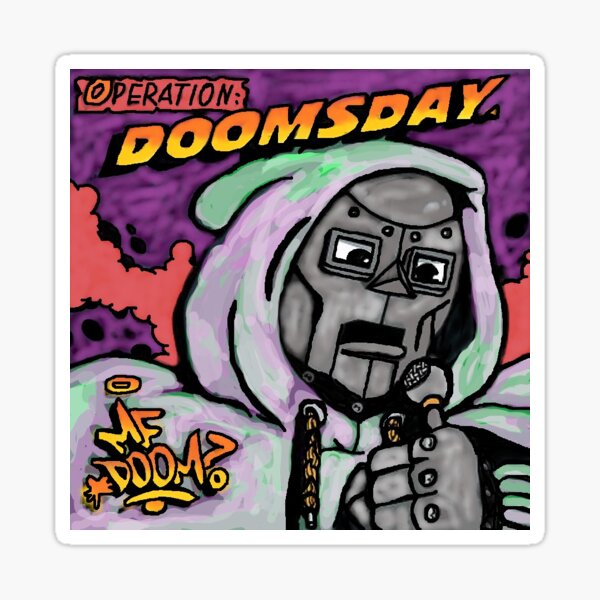 Item preview, M.F. DOOM designed and sold by fightforwwmh.